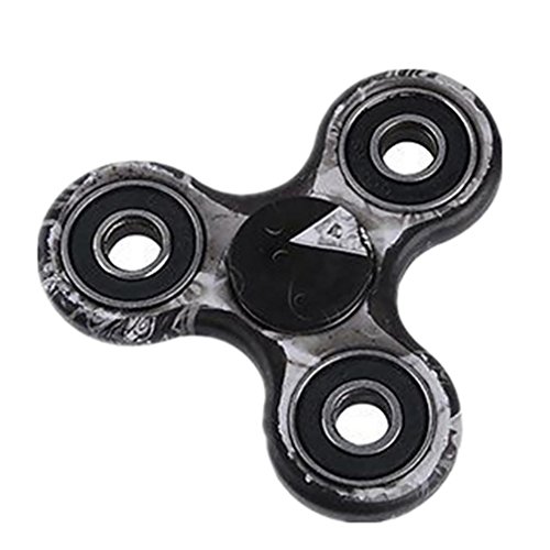 Fidget Hand Spinner,Bescita Fidget Spinner Triangle Single Finger Decompression Gyro (Pattern B)