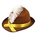 Produktbild Fancy Me Herren Braun Deutsches Oktoberfest Bayerisches Bier Fest Kostüm Hut Outfit Accessoire - Braun, One Size