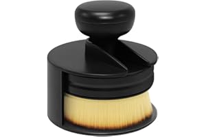 Falliny Makeup Brush, Large Full Coverage Self Tanner Foundation Brushes Travel Kabuki Powder Brush for Face Body, Blending Liquid, Bronzer,Sunscreen,Cream or Flawless Powder Cosmetics