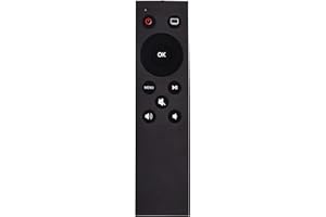 RIRY Télécommande Universelle de Remplacement pour Apple TV avec Fonction de contrôle TV Compatible avec Apple TV 1/2/3/4/4K (Comprend des Fonctions de contrôle pour d'autres Marques de téléviseurs)