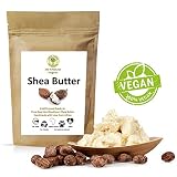 Grüne Valerie - Ivory Shea Butter - Kaltgepresst (Grad A+) pur, rein, frische und unrafinierte 250 g im Frischepack - Das Beste vegane Hautpflegeprodukt aus dem fairen Handel