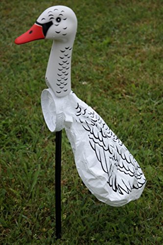 Gans Windsack Figur Gartenfigur 38 cm Garten Teich Ente Schwan