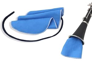 HELWEET Saxophon Reinigungstuch, Saxophon Putztuch, Klarinette Reinigungstuch, Klarinetten Durchzieh Reinigungstuchs, Oboe Klarinette Flöte Ziehen Sie Durch das Reinigung Tuch,für Das Innenrohr