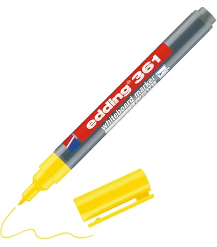 EDDING Marqueur Tableau Blancs Retract 12 Rétractable Vert Pointe Ronde 1,5-3 mm - Marqueur