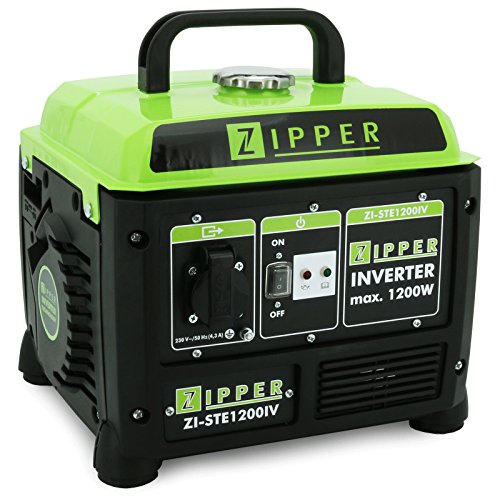 Zipper Stromgenerator 1,1 kW Generator Stromerzeuger 1200 Watt Notstromaggregat - 2