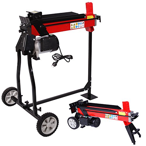 BRAST Holzspalter Brennholzspalter Kaminholz-Spalter Hydraulikspalter 7 Tonnen Schnellspalt-Funktion