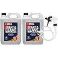 Spear and Jackson 2 x 5L Spray and Leave Ready to Use formula with Long Hose Trigger