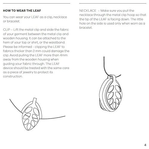 Bellabeat Leaf Nature Gesundheits Tracker/Smart Schmuck - 15