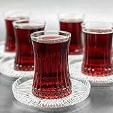 Paşabah&ccedil;e Elysia &Ccedil;ay Takımı Seti 12 Par&ccedil;a Set Rinana &Ccedil;ay Tabağı 42901