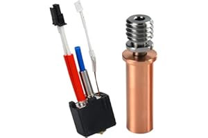 HOCENWAY Wulkaniczna głowica drukująca 24 V, 65 W, wysoka prędkość, Hotend W/bimetal, Heatbreak, kompatybilna z drukarką 3D Anycubic Kobra 2, Kobra 2 Plus, Kobra 2 Max, Kobra 2 Pro, Kobra 2 Neo