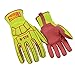 Produktbild Ringers Handschuhe® R179–07 r-179 Super Hero Synthetik Leder Palm-CE Schnitt 5 Arbeitshandschuhe, gelb/rot, XS