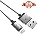 I Voltaa Metal Braided 6Ft Extra Long Sync and Charge Lightning Cable for iPhone 7, 7 Plus, 6S, 6S Plus, 6, 6 Plus, 5S, 5, iPad Pro, iPad, iPad Mini and iMac accessories/ Cable tie Include/Apple Certified - Lifetime warranty RS.999.00