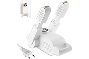 Afenau Shoe Dryer elektryczna suszarka do butów, z timerem, odporna na promieniowanie UV, antybakteryjna, gorące powietrze 360°, do butów zimowych, butów przeciwdeszczowych, butów do piłki nożnej