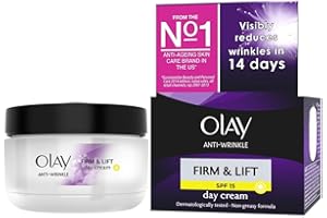 Olay/Olaz Anty-Zmarszczki Tonification E Rassoda, Krem Nawilżający Dzień Anty-Wiek SPF 15, 50 ml