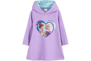 LIYIMING Anna-ELSA Prinzessin Kleider Mädchen Hoodie 100% Baumwolle Mode 3D Karikatur Frühlings- Und Herbstkleidung 90-140 cm