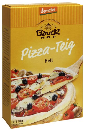 Preisvergleich Produktbild Bauckhof Pizzateig Weizen Hell Demeter, 6er Pack (6 x 350 g)