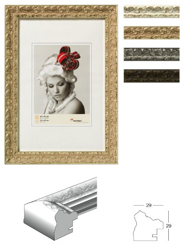 Rokoko Holzrahmen 020X030 creme - 4