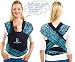 Unordinary Design Baby Wrap | Pattern baby sling | Extra Soft Baby Carrier | Baby Carriers By Babypeta | Premium Quality Baby Slings and Wraps (blue navy)
