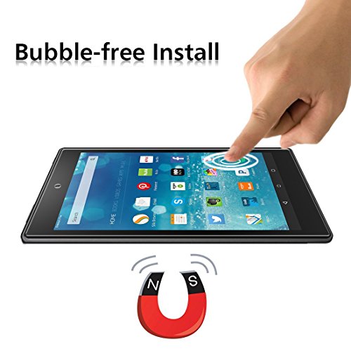 iVoler Schutzfolie Panzerglas Folie Displayschutzfolie für Neue Fire HD 8 [2017 Version] / Fire HD 8 [2016 Version] / Fire HD 8 [2015 Version] - 4