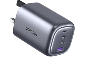UGREEN USB C Charger 100W Fast Charger Plug Nexode 4-Port GaN Laptop Charger Compatible with MacBook Pro M3/Air, ThinkPad, Pixelbook, iPad Pro, iPhone 17 Pro/Air/17/16/15, Galaxy S24, etc