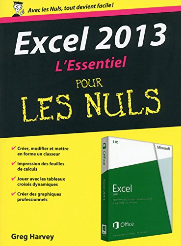 Excel 2013 L'Essentiel Pour les Nuls gratuit Excel 2013 L'Essentiel Pour les Nuls gratuit