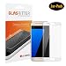 Produktbild Tradelis Panzerglas-Display-Schutz Fullcover für Samsung Galaxy S7 (G930F), Härte 8-9 H, getönte Screen-Umfassung in Weiß (2er-Pack)