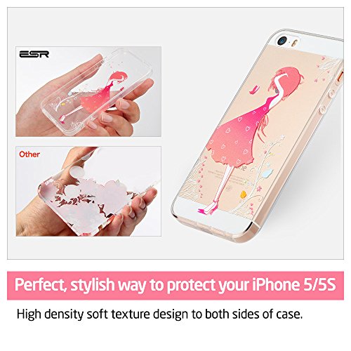 ESR iPhone SE 5 5s Funda  Suave TPU Funda Adorable Parachoques Funda Case Cover Carcasa Para iPhone 5   iPhone 5s   iPhone SE  Peque  o Diablo