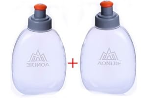 AONIJIE 2 Unidades PP5 170/250 ml Botellas para Running Senderismo Marathon