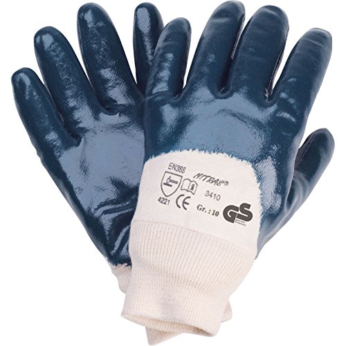 Nitras 3410 Nitril-Arbeitshandschuhe, teilbeschichtet 9