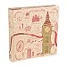 Produktbild Kenro London Highlights Design Memo Foto Album zu Halten 200 Fotos 15,2 x 10,2 cm/10 x 15 cm – hol112