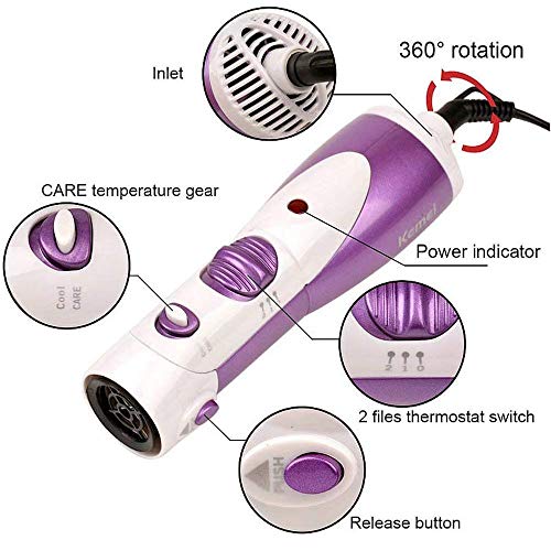 Hair Curler Curling Irons Hair Blow Dryer Blowing Styling Seven Cylinder 7 in 1 Blow Hair Straightener