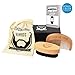 Produktbild MADAMARI BEARDS - Hochwertiges Bartpflege Set - Bartbürste mit Wildschweinborsten inklusive Holzkamm - Perfekte Kombination für den modernen Mann - Stylische Geschenkidee - Reiseset mit Magnetbox und Beutel