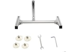 Jvnvlki Kit de support pour moteur à piston alternatif, entraînement linéaire, alliage d'aluminium, angle réglable