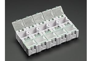 Adafruit Tiny Modular Snap Boxes - SMD component storage - 10 pack [ADA431]