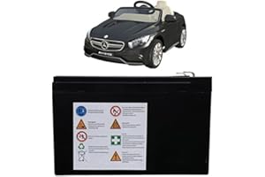 SIMRON Akku Batterie für Mercedes S63 S-63 Ride-On 12V Elektro Kinderauto Kinderfahrzeug Kinder Elektroauto