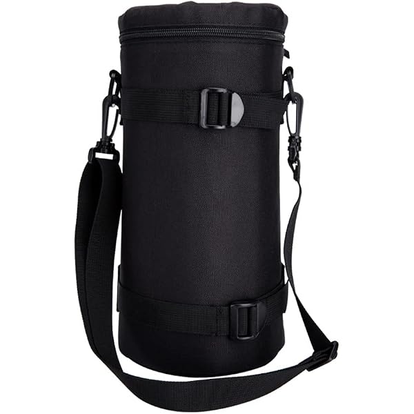 Étui De Protection Épais Pour Objectif D'Appareil Photo - Protection Eau/Poussière/Choc - Compatible Sony, Nikon, Canon (Taille Max 125x290mm) - 6