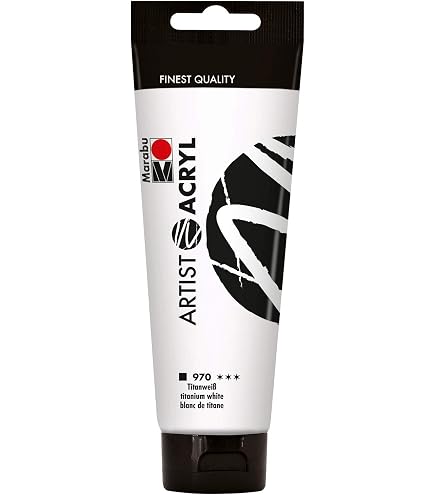 Marabu Artist Acrilico Blu Oltremare 120 Ml - Pittura Qualità Artista Alta Pigmentazione