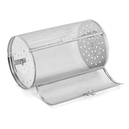 Stillstern Edelstahl Grillkorb für Minibackofen Bratenkorb - Ø 14cm