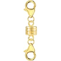 Fermoir Magnétique Plaqué Argent Pour Bijoux - Raccords à Ressort 6 Mm, Fabrication De Colliers, Bracelets DIY - 4