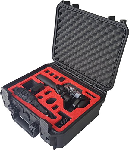 Ganz NEU! Professioneller Koffer - Transportkoffer fr DJI OSMO und OSMO PLUS + Platz fr 5 Akkus und Zubehr - von MC-CASES - Made in Germany - IP67 Wasserdicht - Druckausgleichsventil