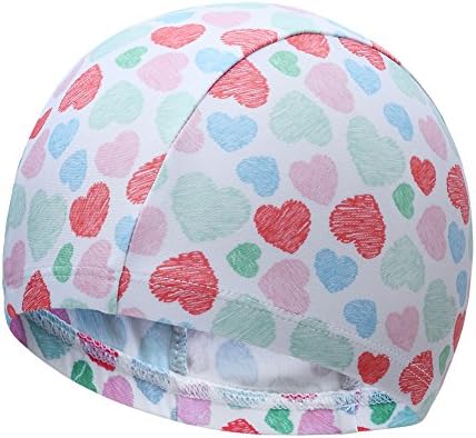 Swimming cap Child Swimming Cap Comfortable Swim Hat Lovely Hat Boys And Girls Multicolor Optional (Color : Style-3)