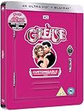 Grease 40th Anniversary- 4K Ultra HD Limited Edition Steelbook/Import/Includes Region Free Blu Ray - 