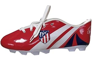 CYPBRANDS Atletico DE Madrid - Estuche con Forma de Bota, Escolar, Portatodo con Cremallera, Juvenil, Infantil, Multicolor, Producto Oficial (CyP Brands)