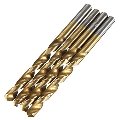 Raysen HSS Bohrer Set 99 tlg.Titanium Metallbohrer Spiralbohrer Handspiralbohrer 1.5mm – 10mm - 6