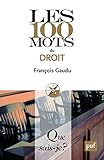 Les 100 mots du droit