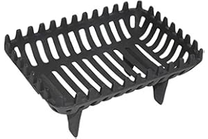 Inglenook Heavy Cast Iron Basket Black - Large