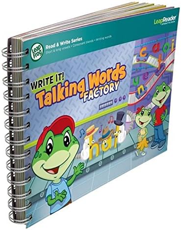 LeapFrog LeapReader Writing Workbook: Write it! Talking Words Factory Children, Kids, Game