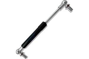 Ressort à gaz de rechange pour Stabilus Lift-O-Mat 4534DS 0100N, RhedexX® Ressort à gaz M6 - Longueur : 196 mm, course : 60 mm, force : 100 N (196/60/100N - 4534DS)