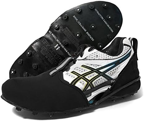 Tracktion Shoe-Soc Hi Performance Ice Cleats - All Wheel Drive For Your Feet - Size 11