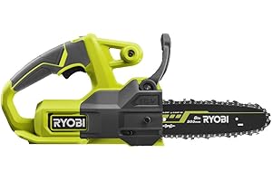 RYOBI Tronçonneuse Sans Fil 18V ONE+ RY18CS20A-0 – Guide 20 cm, Lubrification Auto, Démarrage Instantané – Taille Bois, Bûches et Branches – Batterie Non Incluse